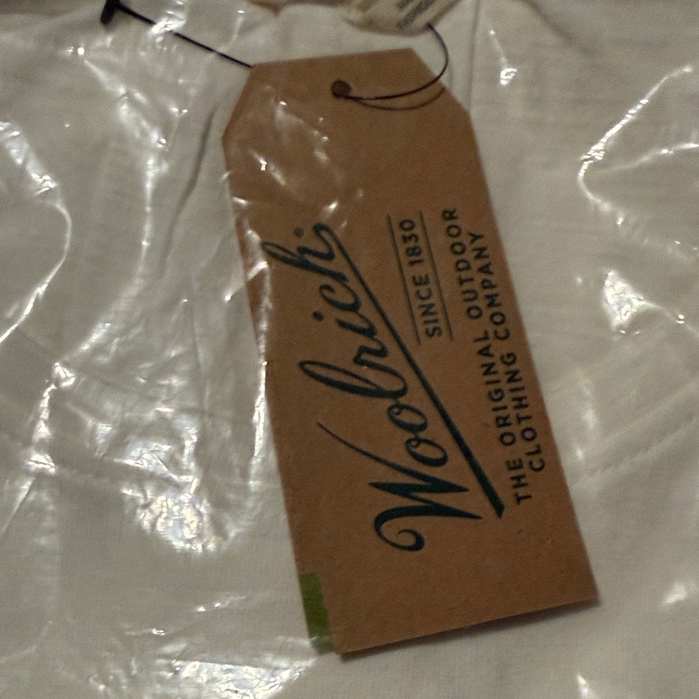 Woolrich White Short Sleeve Tee